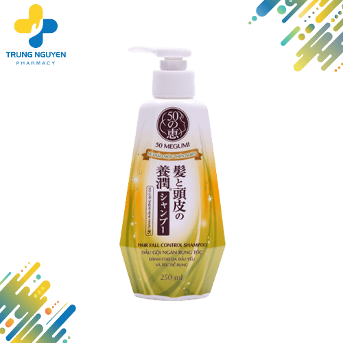 Dầu gội ngăn rụng tóc 50 Megumi (Chai 250ml)