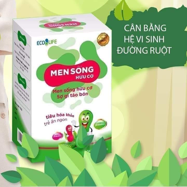 Men sống hữu cơ - Cân bằng hệ tiêu hóa