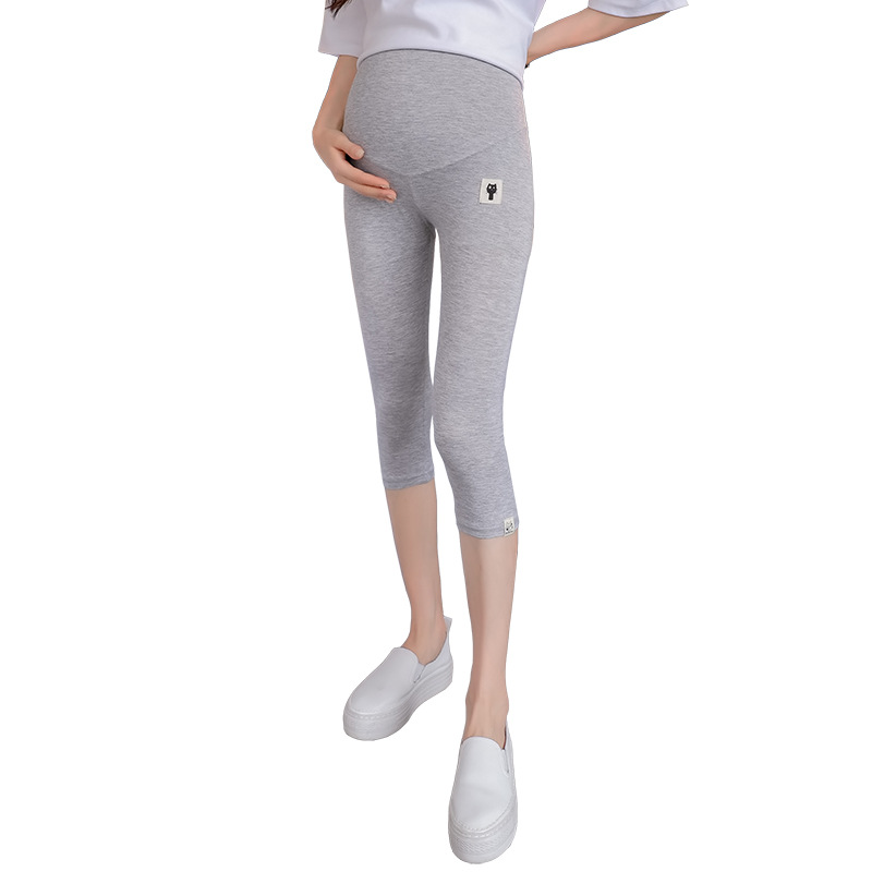 Quần legging lửng thun ôm chuyên dụng cho mẹ bầu