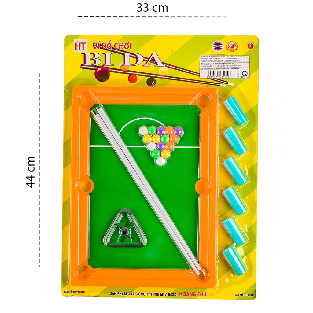Đồ chơi bida cho bé (loại lớn) HT7603