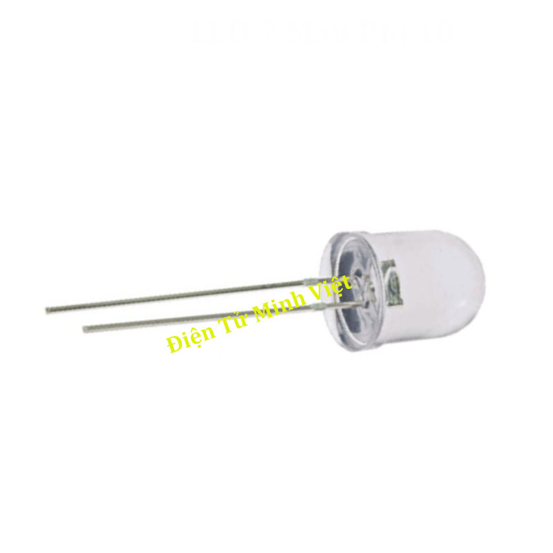 ComBo 5 Led Siêu Sáng 7 Màu Phi 10mm 2 Chân