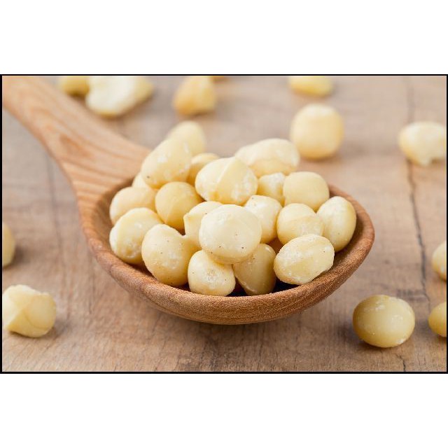 500gr Hạt macca Úc nứt vỏ tự nhiên