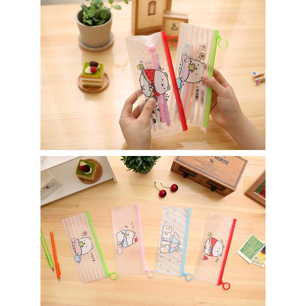 Combo 2 chiếc túi đựng bút mèo béo kute