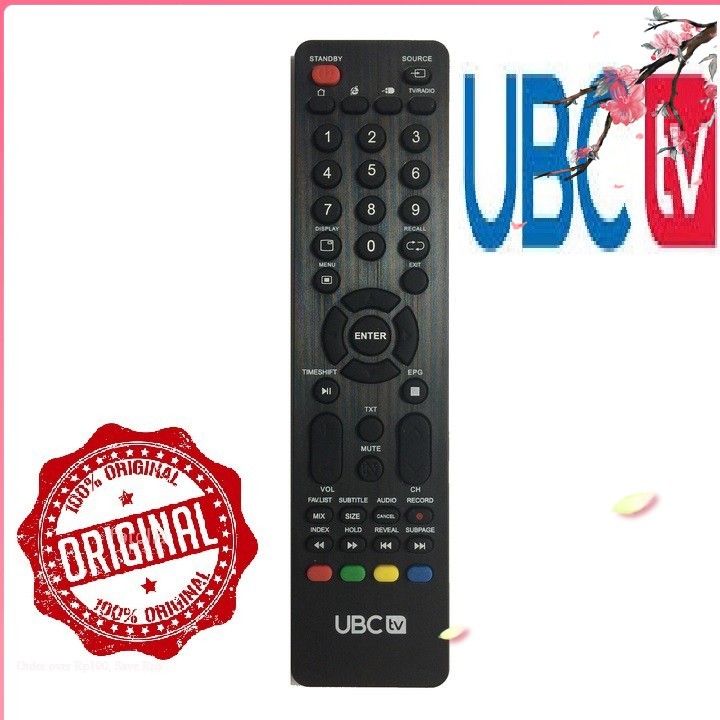 Remote điều khiển tivi UBC smart mẫu 1 [Cam kết chất lượng, BH 6 tháng]