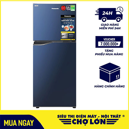 [HCM]Tủ Lạnh Panasonic Inverter 188 lít NR-BA229PAVN
