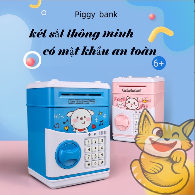 Két sắt mini thông minh cho bé (Lớn)