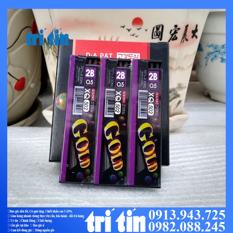 Ruột chì GOLD-ngòi chì kim 0.5mm