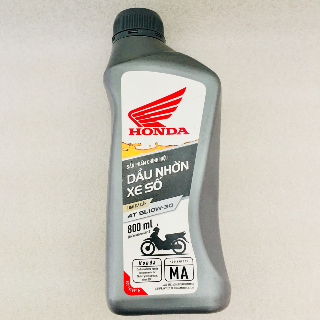 NHỚT HONDA SL10W-30 (nhớt xe số) 800ML