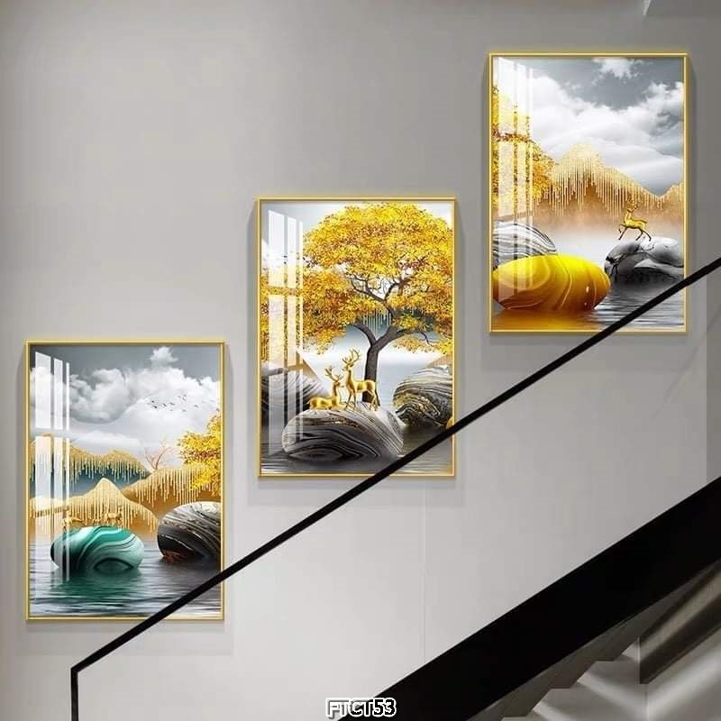Tranh Canvas Căng Khung GỖ THÔNG