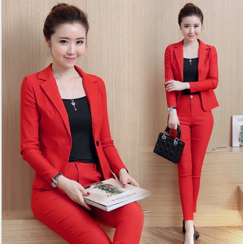 Set bộ vets nữ 3 món công sở sang trọng. đẳng cấp