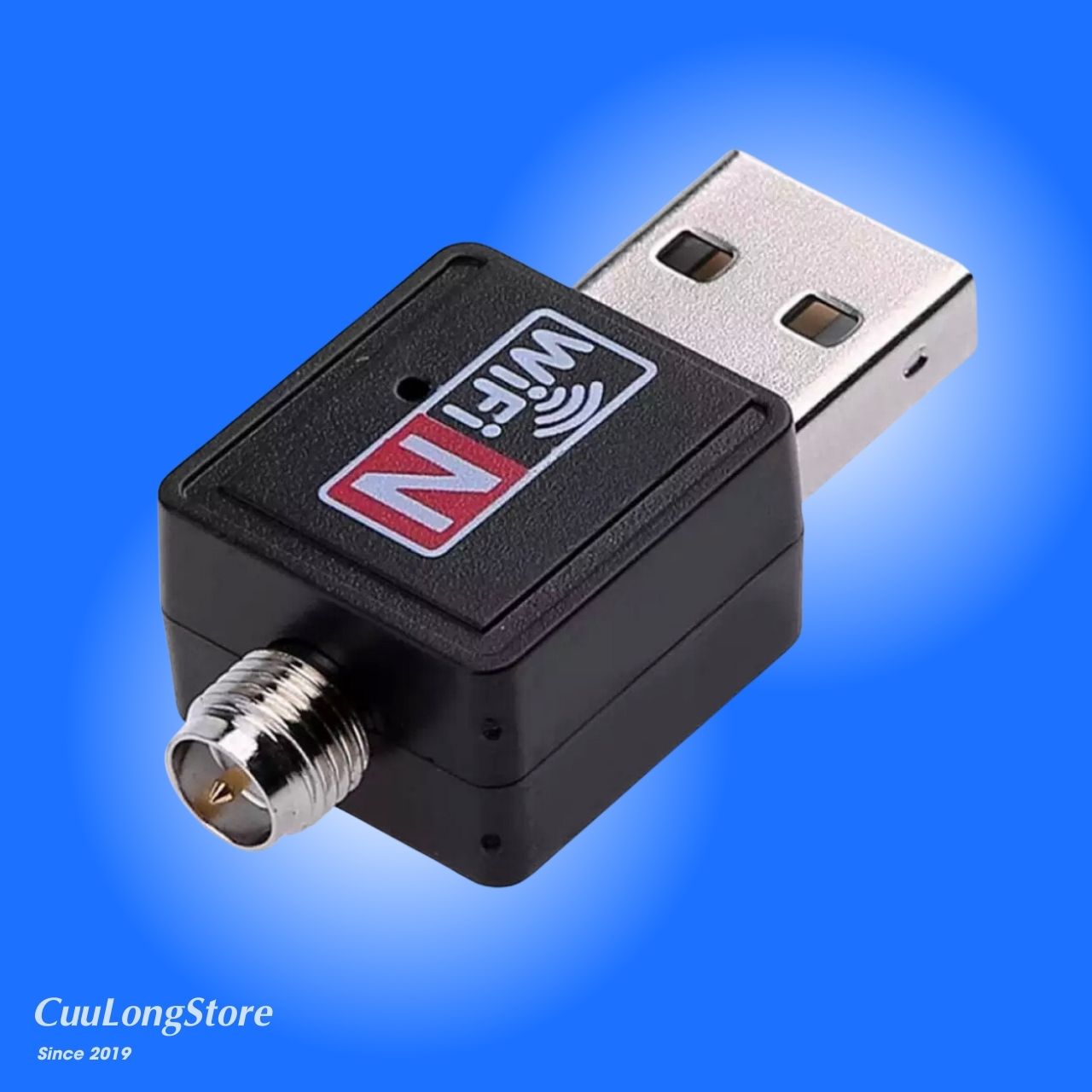USB Thu Phát Wifi 600Mbps Cho PC Máy Tính Bàn Laptop, Tốc Độ Cao USB card mạng không dây gắn ngoài Cửu Long shop