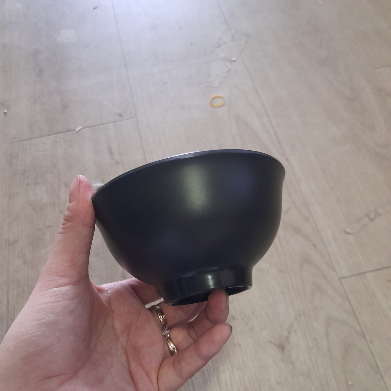 Chén Nhựa Melami Màu Nhám Đen (11*5.6cm)