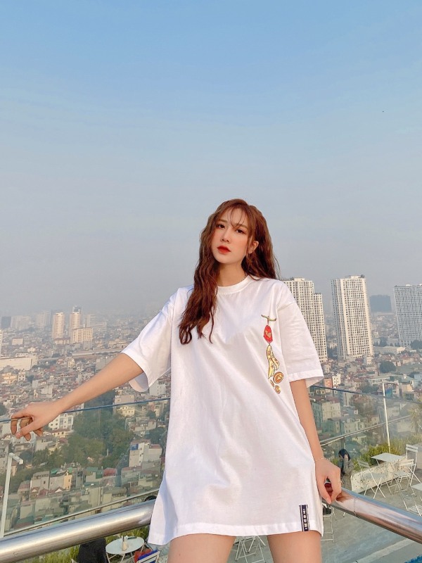 Áo thun TSUN LNY BamBoo Tee - White - Unisex