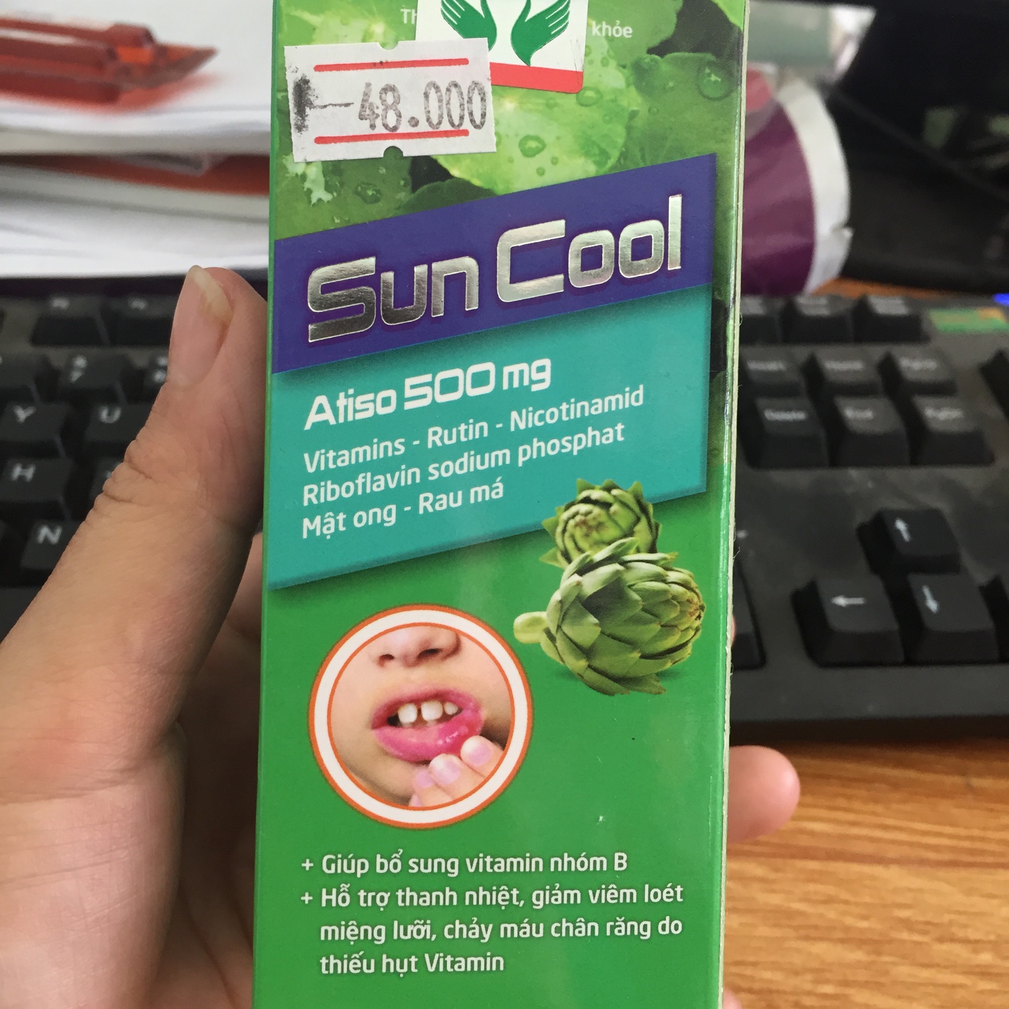 Siro nhiệt miệng Sun Cool