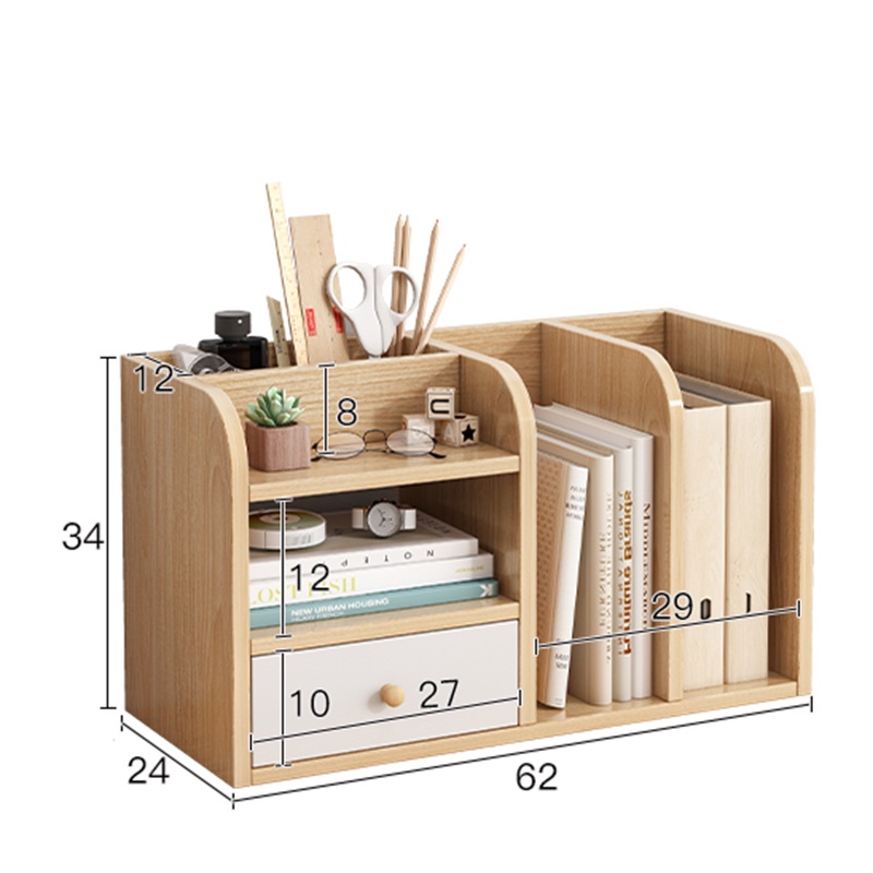 Kệ sách để bàn HAJI phong cách Nordic - GP176