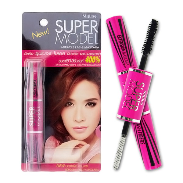Mascara 2 đầu Mistine Super Model Miracle Lash Mascara Thái Lan