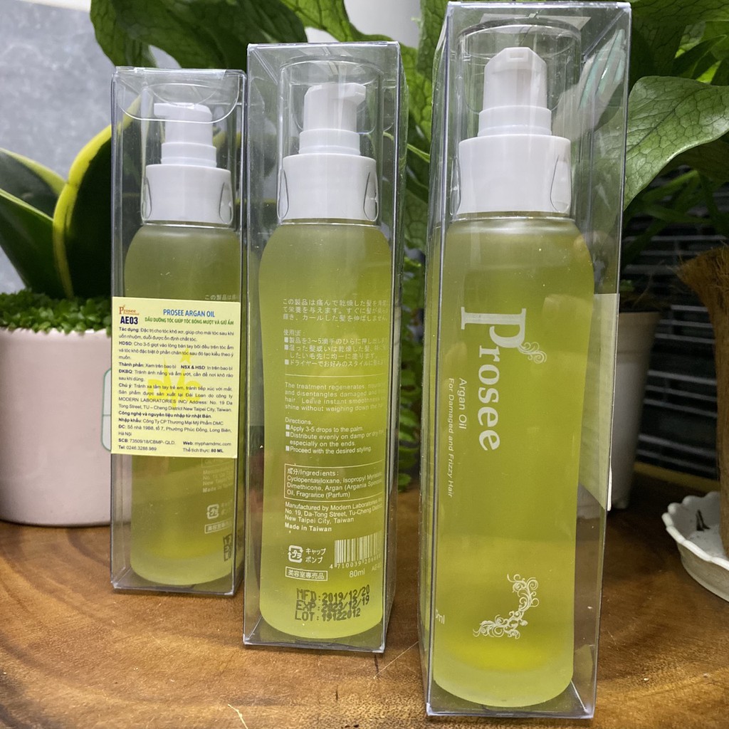 [HCM]Serum  Tóc Chuyên Sâu Prosee Argan Oil 100Ml