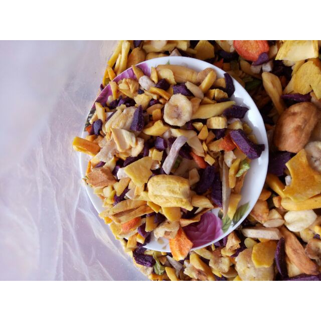 2Kg Trái Cây Sấy Thập Cẩm Vỡ