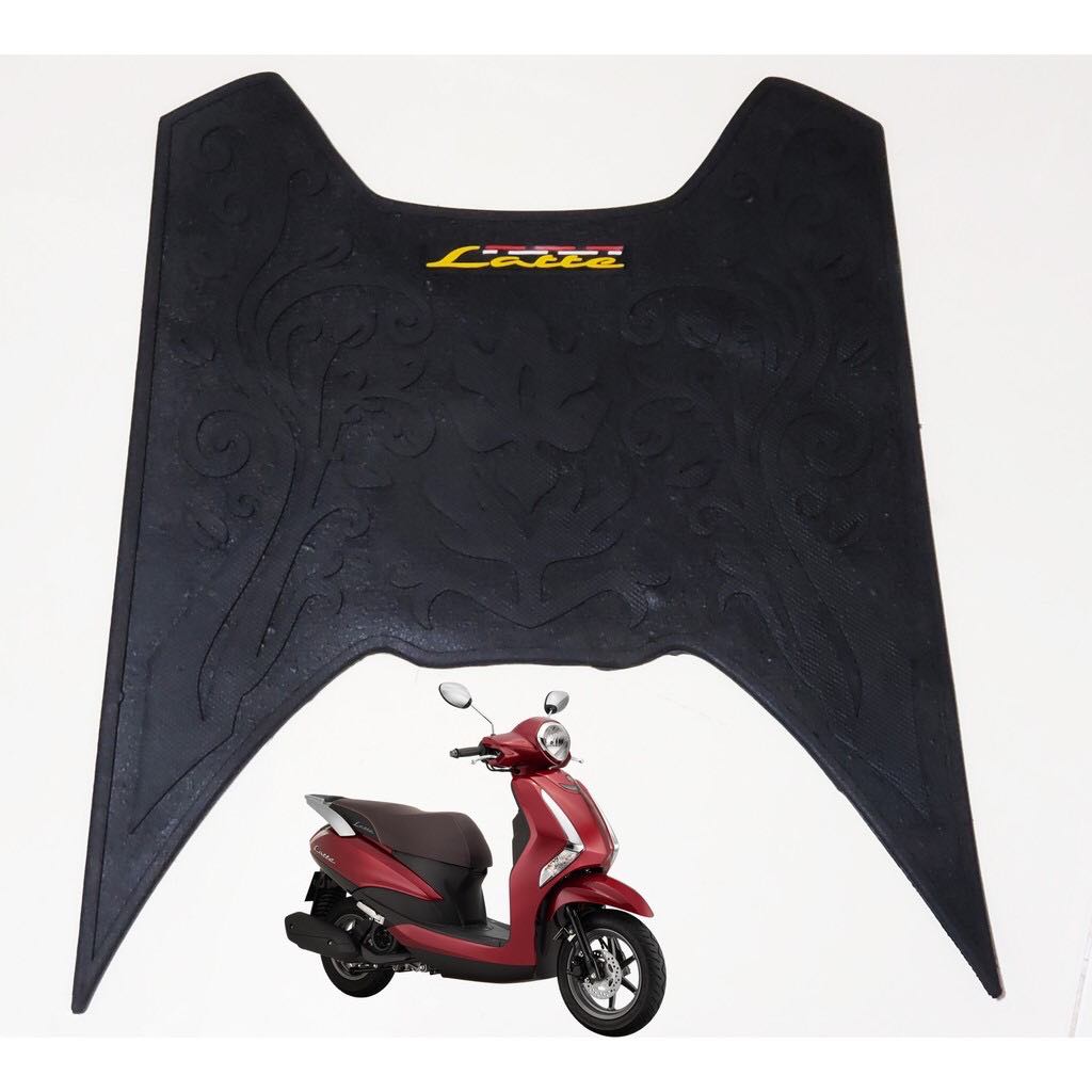 Thảm lót chân xe latte 2019 yamaha mới