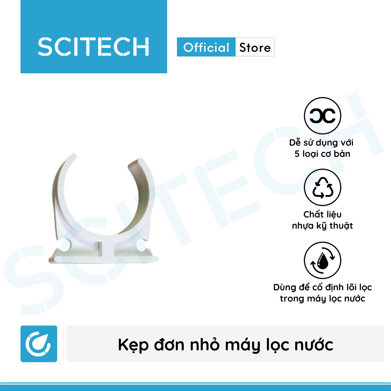 [HCM]Kẹp máy lọc nước - Scitech Water