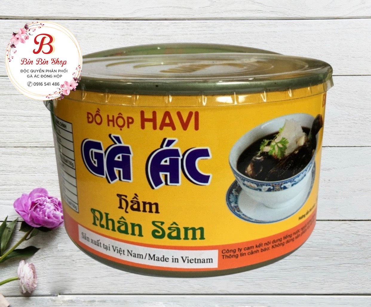 GÀ ÁC HẦM NHÂN SÂM