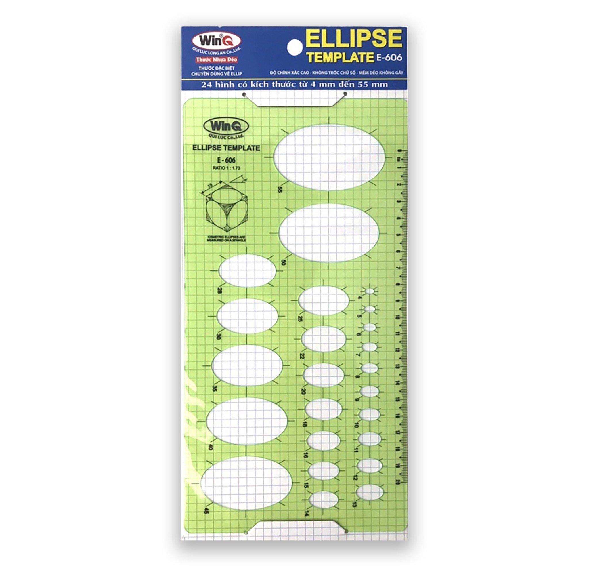 Thước Elipse WinQ - E606