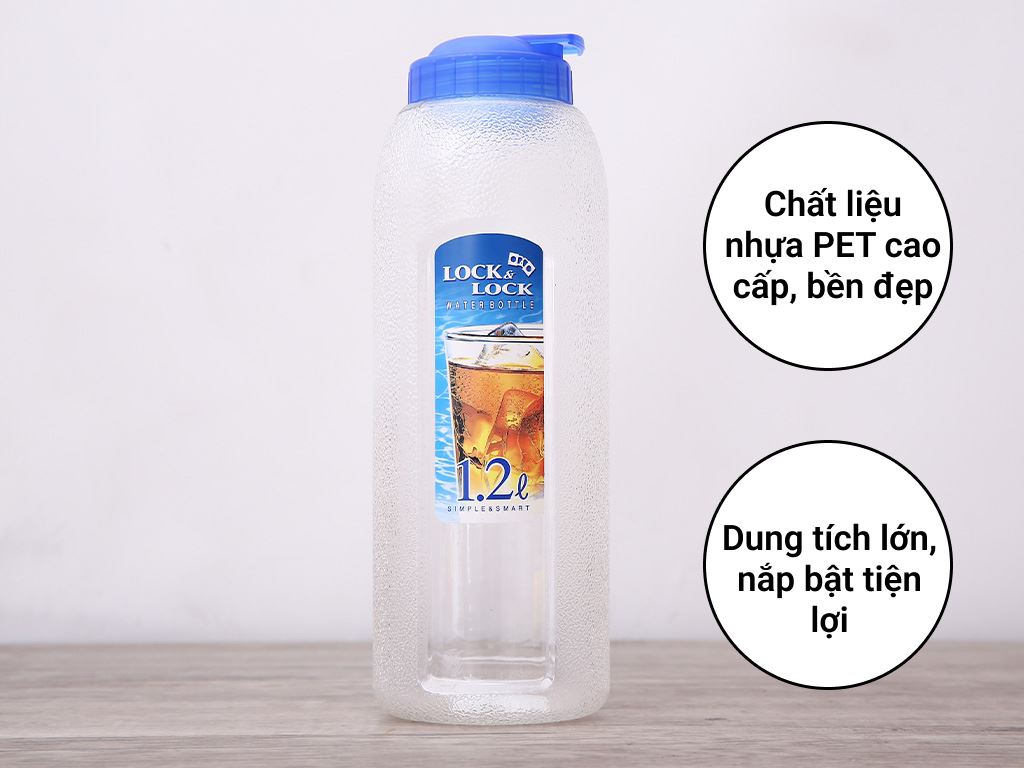Bình nhựa đựng nước LocknLock HAP728 900ml/ HAP730 1.2L