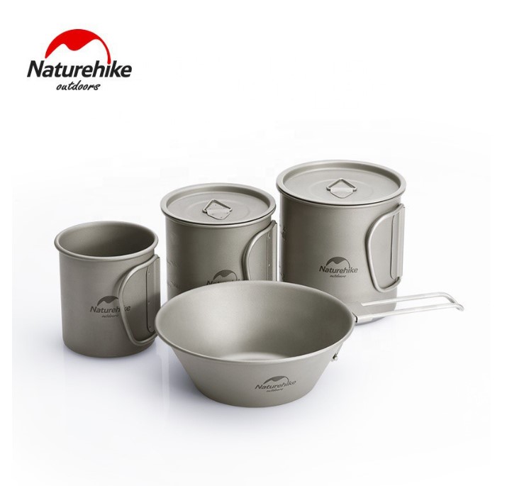 Cốc Titanium Siêu Nhẹ NatureHike NH20CJ005