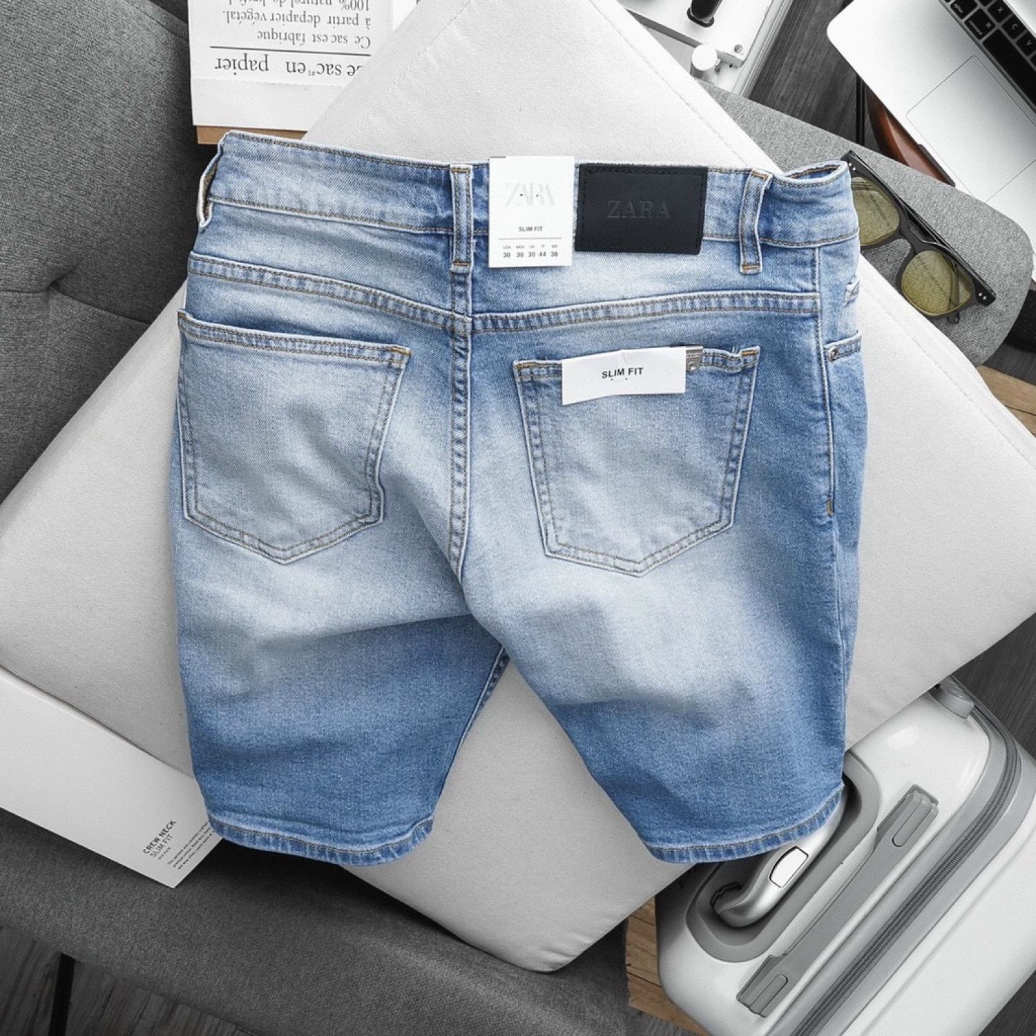 Quần Short Jean Zara cao cấp