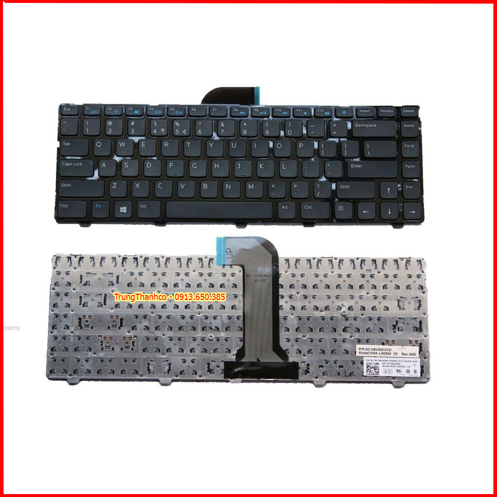Bàn Phím Laptop Dell 3421 K LED