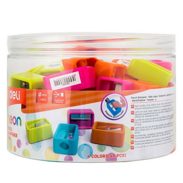 Combo 5 Cái Gọt bút chì học sinh mini Deli - nhiều màu - E0594