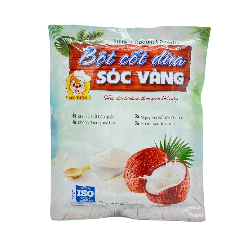 Bột Cốt Dừa Sóc Vàng