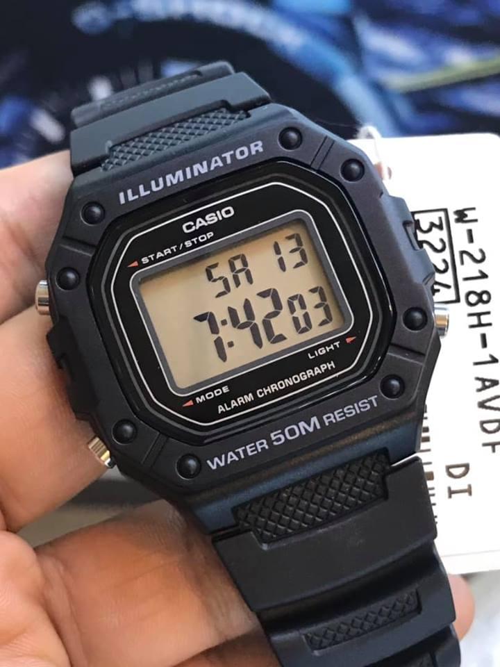 Đồng hồ nam Casio Anh Khuê W-218H-1AVDF