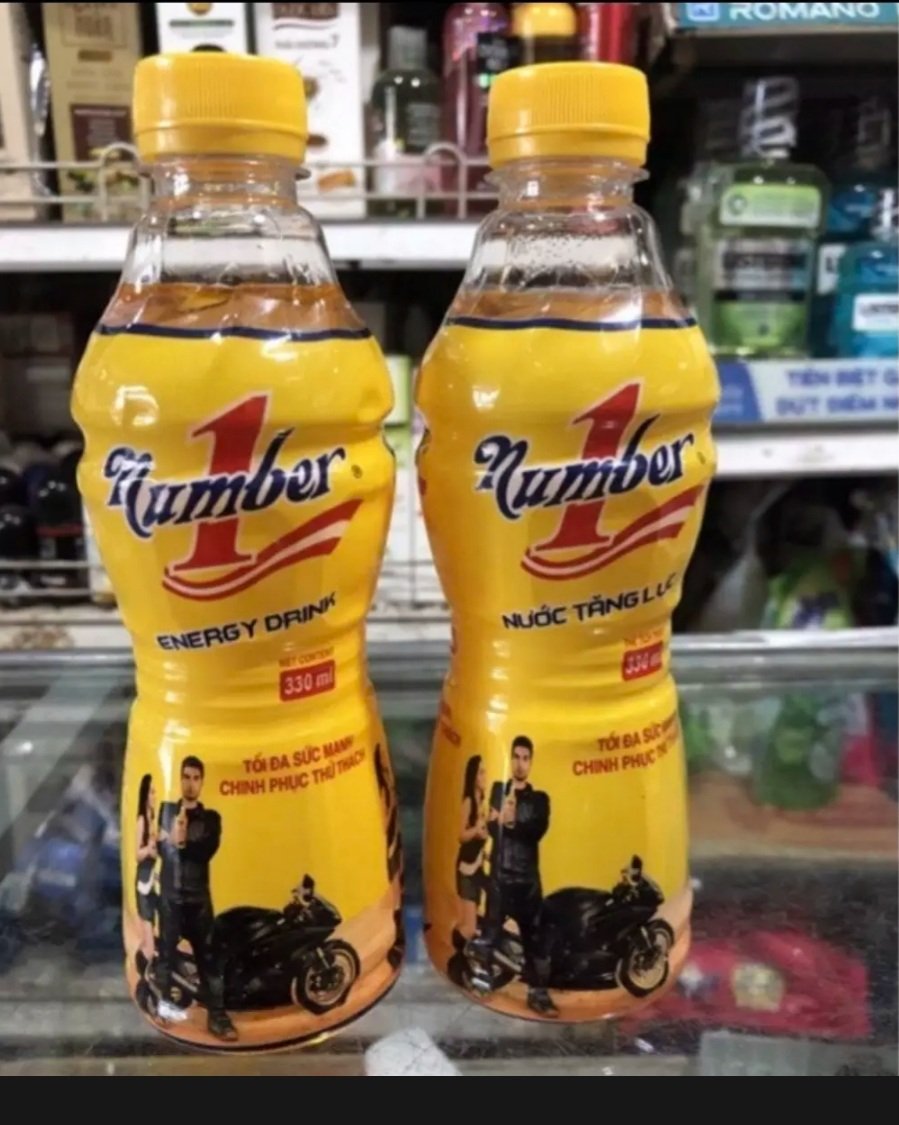 3 CHAI Nước Tăng Lực Number One 330ml