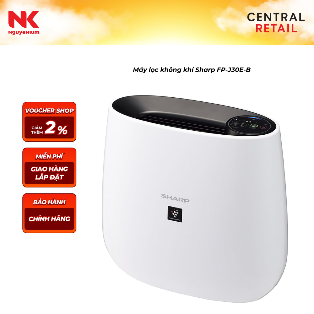 Máy lọc không khí Sharp FP-J30E-B