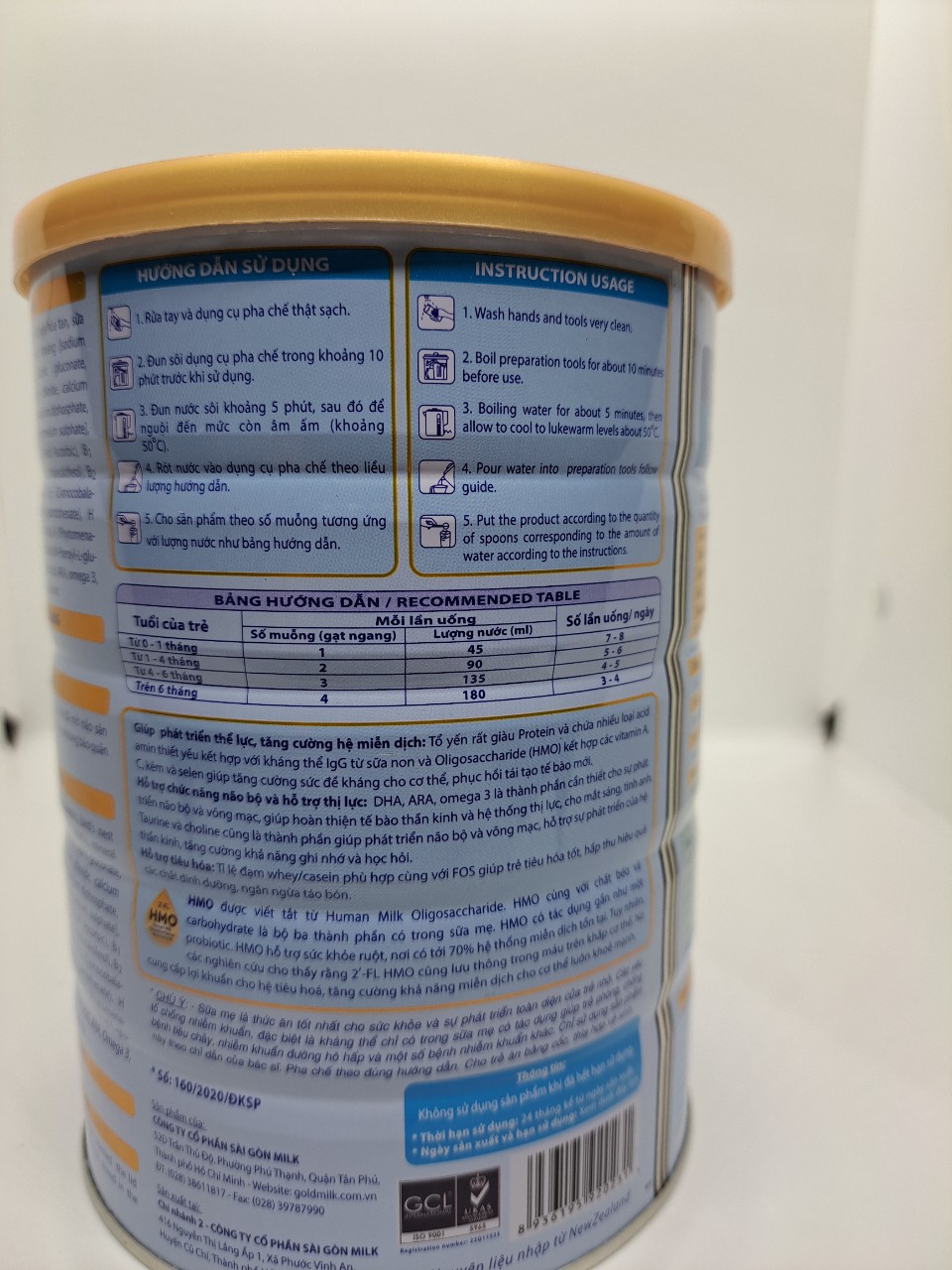 SỮA COLOSTRUM GOLD BABY CARE - 900G ( CHO TRẺ TỪ 0 - 12 THÁNG)
