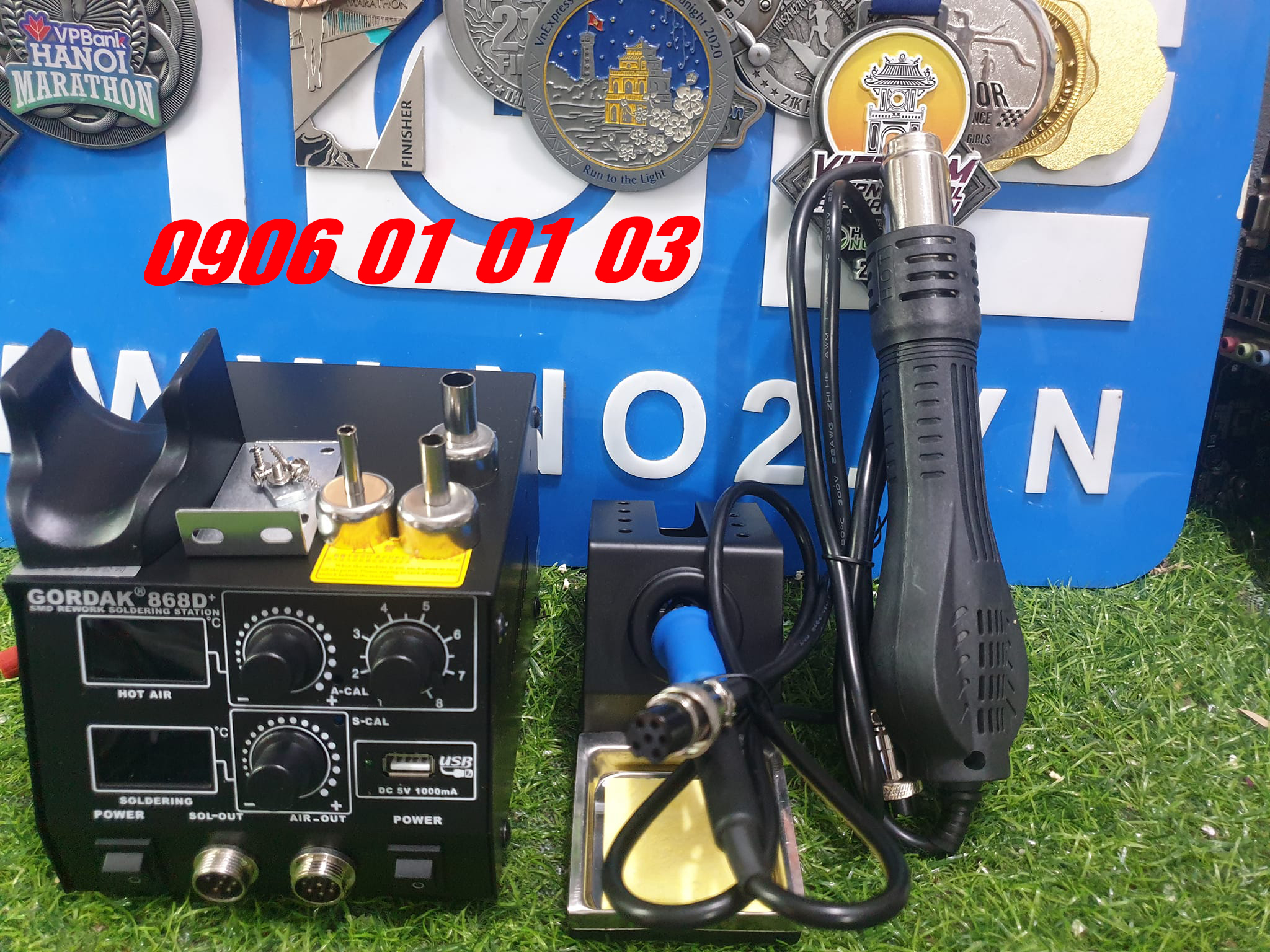 Máy khò hàn gordak 868d+