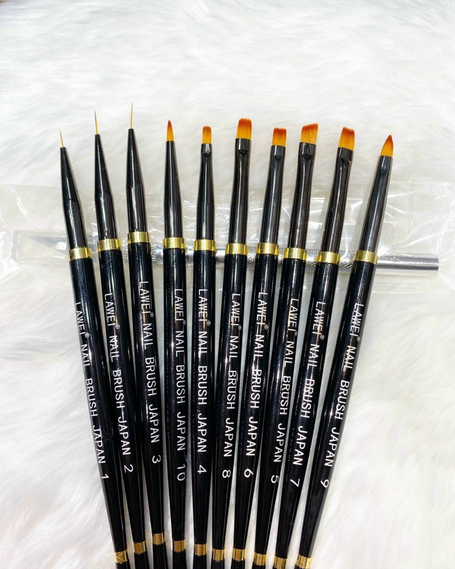 Set cọ nhật Lawei 10 cây