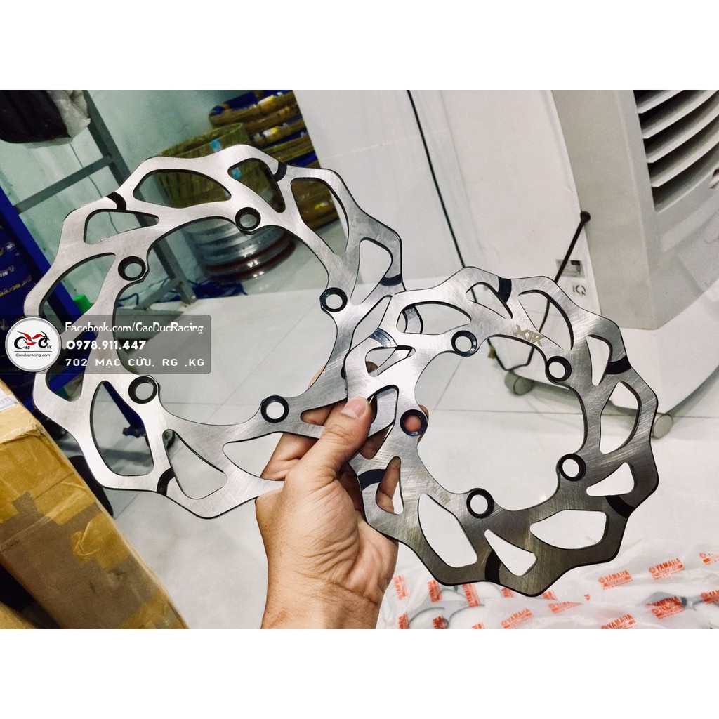 ĐĨA X1R LẮP NHƯ CHO EX150 VÀ EX135 - COMBIZ GALFER X1R THÁI LAN - SIZE KO CHẾ CHÁO CHỈ BÁN THEO CẶP