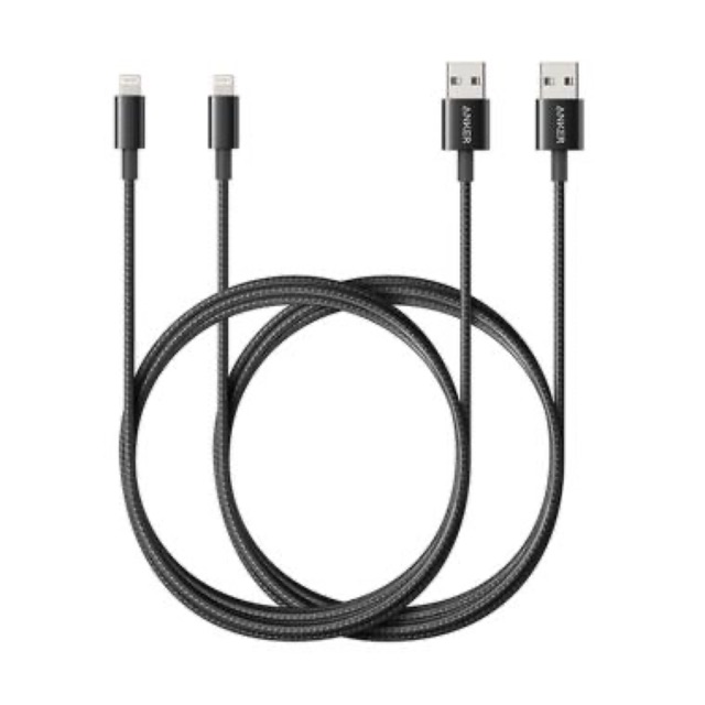Cáp Lightning ANKER A8153 dài 1.8m chất liệu dây dù siêu bền
