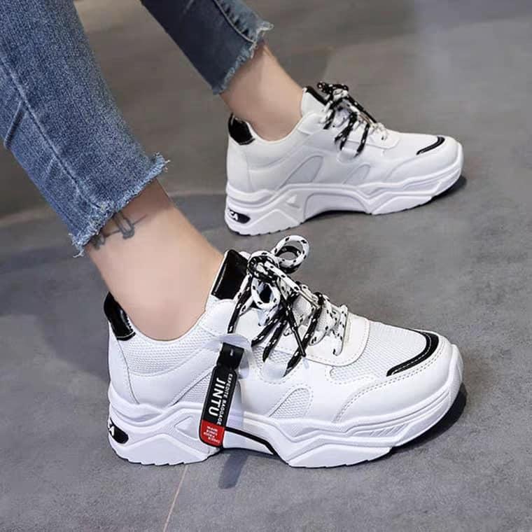 Giày sneaker nữ phối màu hot trend