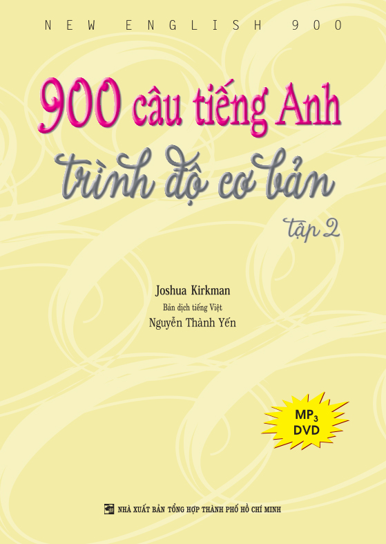 Sách - 900 câu tiếng anh trình độ cơ bản: tập 2