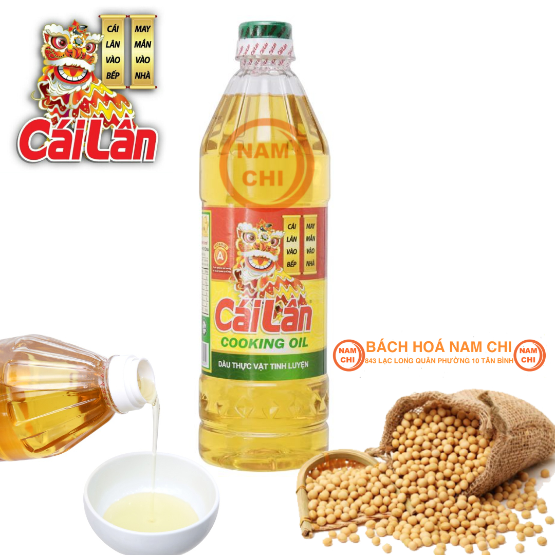 [CHAI 1L] Dầu Ăn Cái Lân Chai 1L