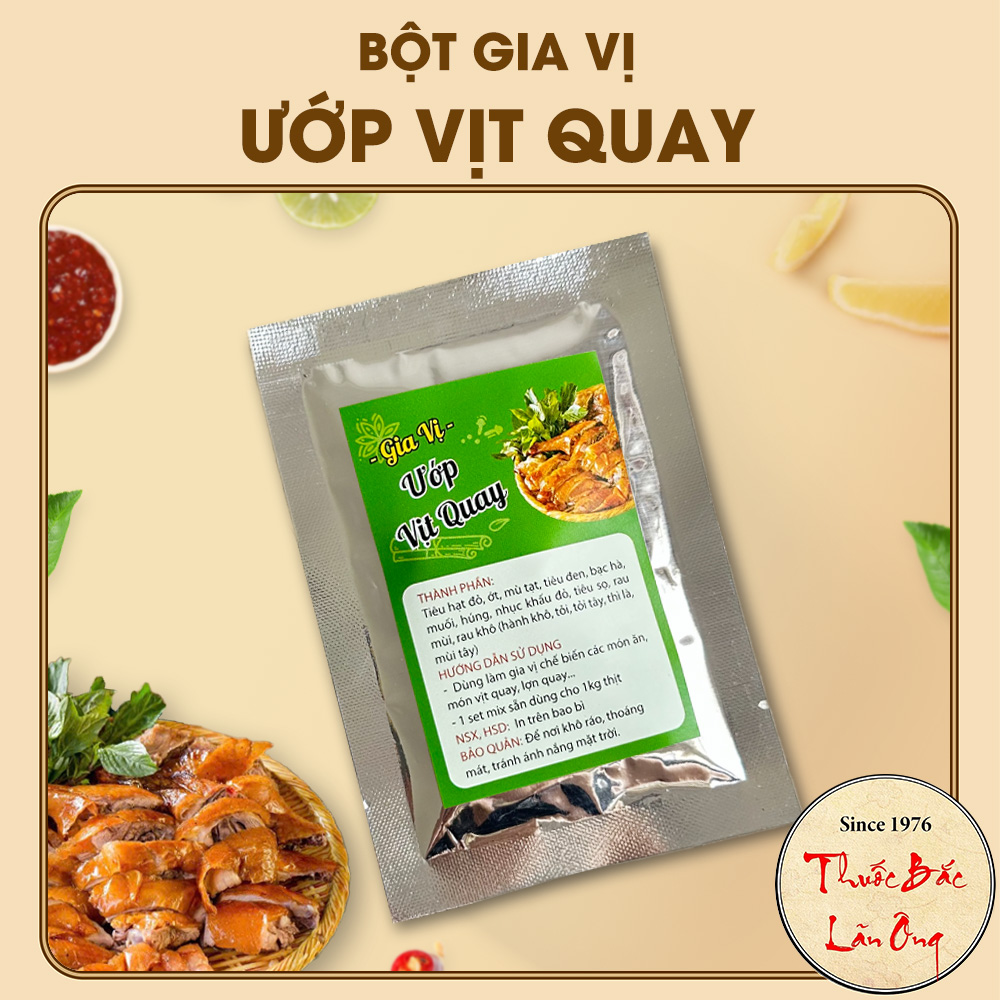 Bột gia vị vịt quay, bột ướp vịt thơm ngon đúng vị