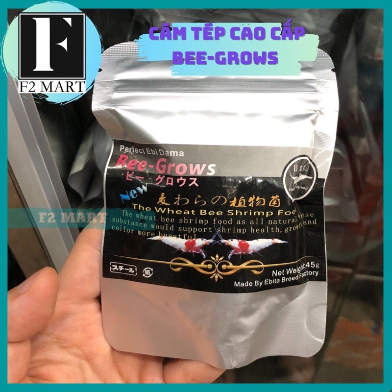 Thức Ăn Tép Cảnh Bee-Grows (Vỏ đậu nành mịn) - Cám tép Nhật Bản