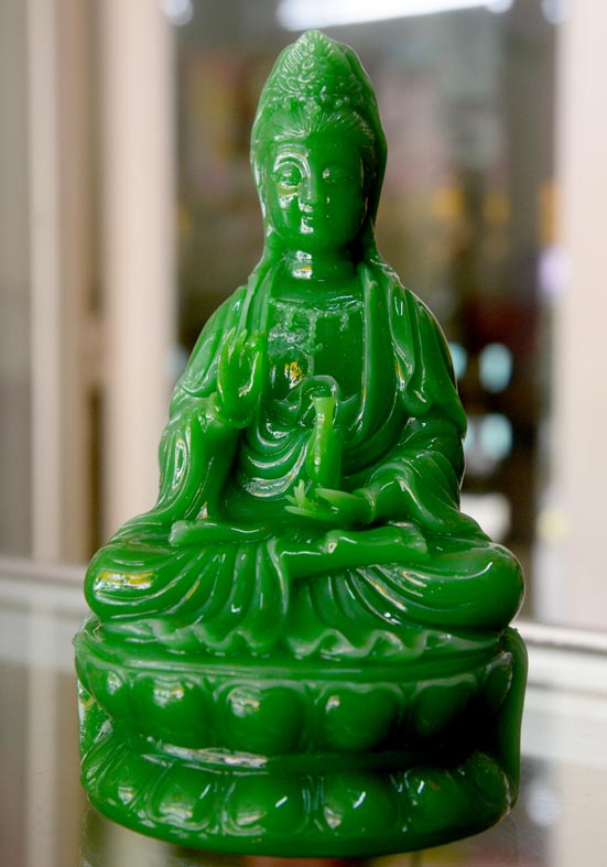 Tượng ngài Quan Thế Âm Bồ Tát ngồi cao 15cm-Nhiều mẫu