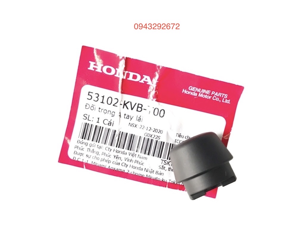 Gù Tay Lái ( Đối Trọng Tay Lái ) Air Blade Fi Honda ( 53102KVBT00 )