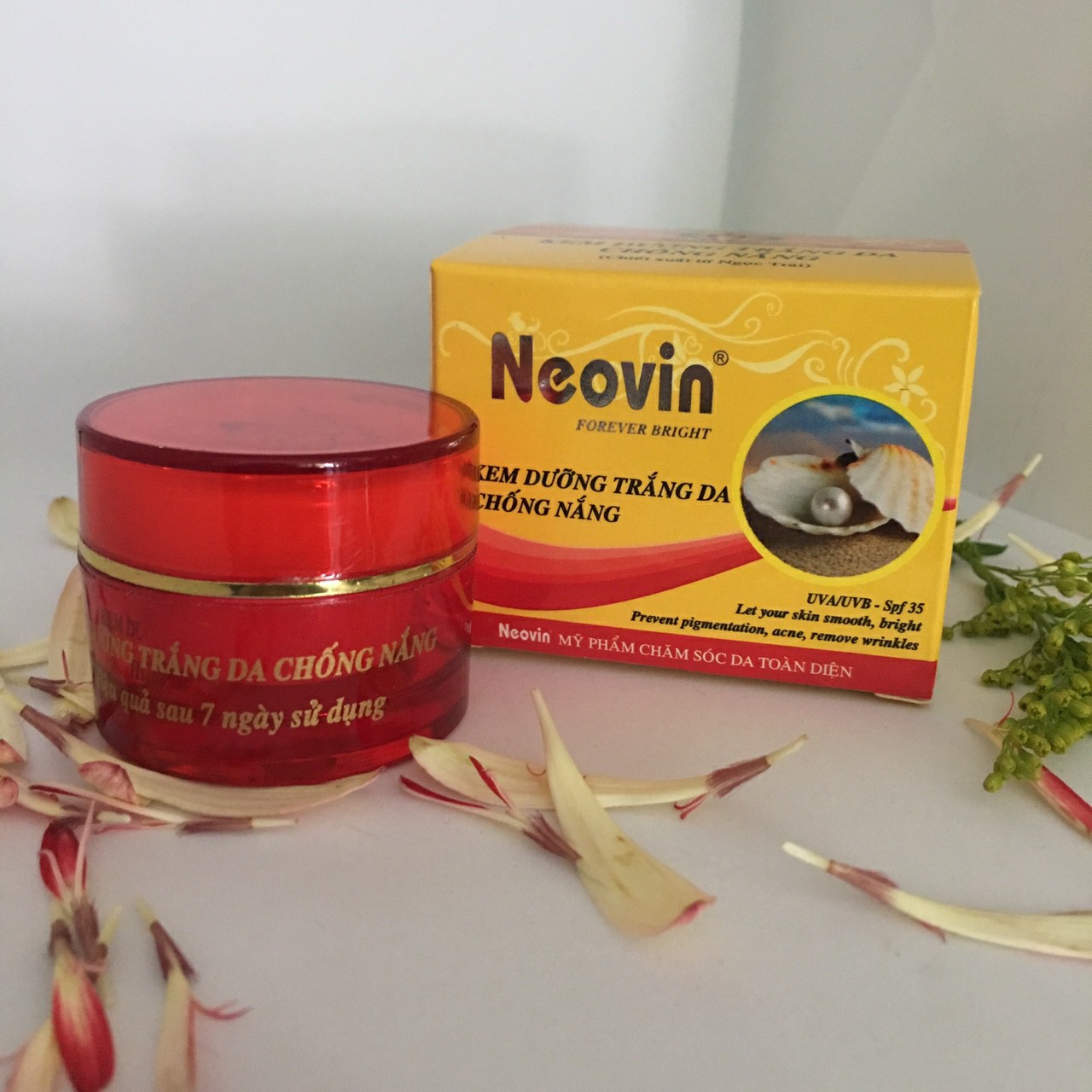 Kem trắng da chống nắng 10g NEOVIN