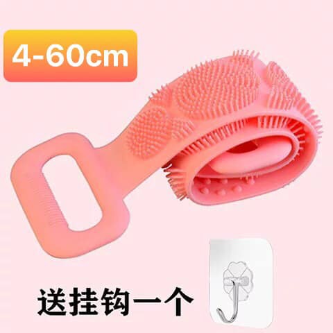Cọ lưng silicon 2 mặt, chà lưng tiện dụng