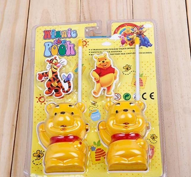 Combo 2 máy bộ đàm hoạt hình đồ chơi cho bé